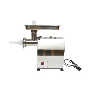 Masina de tocat carne electrica inox 2000W, 220V, capacitate 250 kg/h, adaptor carnati, 1 sita si 1 cutit incluse 410x240x450mm - Img 3