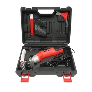 Masina profesionala de tuns oi, caini, cai, vaci 220V, 1280W, 2300r/min, lama din otel tratat si cap aluminiu Breckner Germany - Img 2