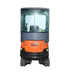 Mini excavator 1.4T cu cabina, motor diesel 25CP, rotire 360 grade, adancime sapare 2200mm, capacitate ridicare 350Kg, cupa 400x400x300mm THOR - Img 4