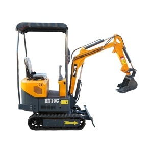 Mini excavator 1T pe senile cu semicabina, motor diesel 9.5CP, adancime sapare 1745mm, 3 cupe incluse 170/360/780mm THOR - Img 5