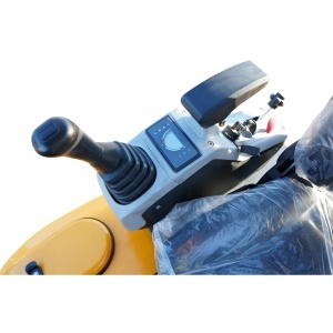 Mini excavator 2T pe senile cu semicabina, motor diesel Laidong 25CP, adancime sapare 2060mm, 3 cupe incluse 170/440/780mm THOR - Img 8