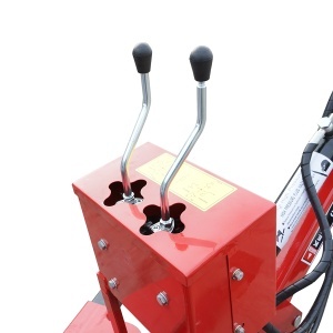 Mini excavator pentru ATV cu motor 15Cp, 420CC pe benzina remorcabil, rotire 360 grade - Img 7