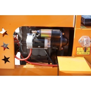 Mini incarcator frontal articulat 900kg 4x4, motor diesel 35CP, capacitate ridicare 500kg, latime cupa 1000mm THOR - Img 13