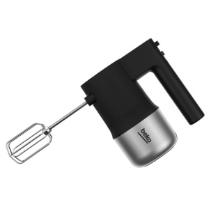 Mixer Beko HMM81504BX, 500W, 4 trepte de viteza, functie Turbo, negru/inox - Img 2