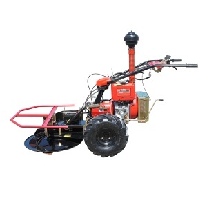 Motocositoare rotativa 950mm cu motor diesel si pornire electrica 1850x880x860mm - Img 2