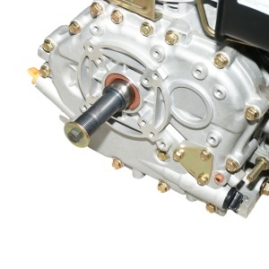 Motor diesel 10CP 186F, 418cc, turatie 3600rpm, ax rotund filetat 25.4mm, pornire sfoara Breckner Germany - Img 6