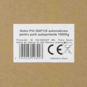 Motor PNI MAP135 automatizare pentru porti autoportante 1000Kg, 350W, telecomenzi incluse - Img 6