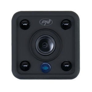 Pachet Mini camera de supraveghere spion PNI SafeHome PT945M 1080P WiFi, control prin Tuya Smart + Card de memorie MicroSD PNI 32GB cu adaptor SD - Img 2