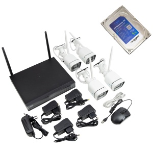 Pachet supraveghere video PNI House WiFi660 NVR cu 4 camere wireless, 3MP si HDD PNI SafeHouse 1TB, 3.5'' inclus - Img 2