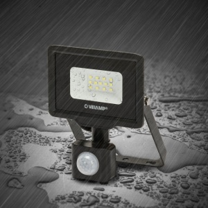PADLIGHT5: Proiector LED SMD 10W, IP44, negru, 4000K, cu senzor IR - Img 4