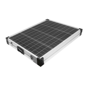 Panou solar tip valiza 120W cu regulator de tensiune 12/24V 20Ah, 2 USB-uri - Img 3
