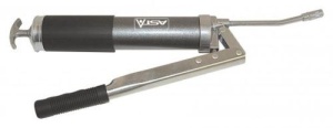 Pistol profesional de gresare cu dublu piston