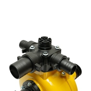 Pompa apa centrifuga autoamorsanta cu fulie dubla 4kW, 2 toli, debit 30 m3/h, adancime aspiratie 5m, inaltime pompare 56m pentru irigatii - Img 8