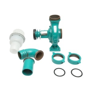 Pompa apa centrifuga cu fulie dubla 1.5kW, 2.5 toli, debit 20 m3/h, adancime aspiratie 9m, inaltime pompare 15m pentru irigatii - Img 2