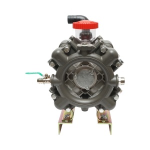 Pompa diafragmatica cu 4 membrane Z=6/8,4mm debit 120 L/min 25 bar pentru erbicidator (compatibila model polonez) - Img 4