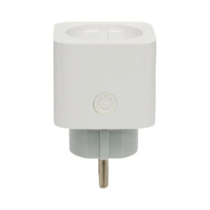 Priza inteligenta smart Wi-Fi alba 220V, 50/60Hz, 16A, 3680W, monitorizare consum, Bluetooth, aplicatie Tuya Smart Life - Img 2