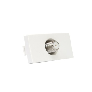 Priza TV PNI TV10, modulara, incastrabila, tip F 1/2, pentru rama din sticla RM101W, RM202W - Img 2