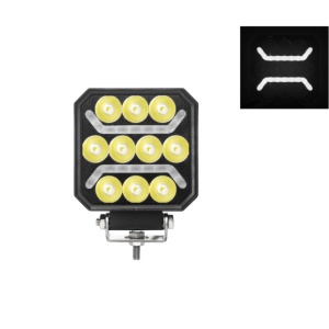 Proiector 10 LED cu 2 Benzi LED Alba