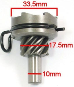 Rac pornire scuter 4T 50-80cc 7 dinti (Tact 50) - Img 3