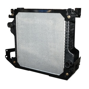 Radiator racire apa 470x540x101mm 6 randuri de celule pentru JCB 3CX, 4CX OEM 332-C8935 - Img 2