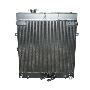 Radiator racire apa buldoexcavator Komatsu WB91R, WB93R , WB93S , WB97R 575x670mm cod OEM 42N-03-11510, 42N0311100, 42N-03-11100 - Img 3