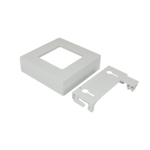 Rama PNI 1212C alba patrata pentru spot LED PNI C-Light 1212 - Img 2