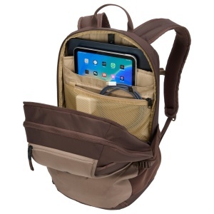 Rucsac urban cu compartiment laptop, Thule, EnRoute, 23L, Tinted Taupe/Nuanced Brown - Img 4