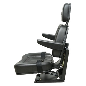 Scaun universal cu centura de siguranta, tetiera si cotiere pentru utilaje agricole sau industriale, stivuitor - Img 2