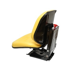 Scaun universal galben cu reglaj triplu si amortizor pentru tractor U-445 - Img 2