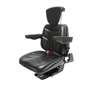 Scaun universal reglabil pe inaltime, cotiere si tetiera pentru tractor, utilaje agricole, industriale, stivuitor - Img 2