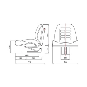 Scaun universal tractor - Img 4