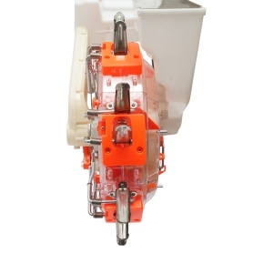 Semanatoare manuala cu 7 dinti, adancime semanare 8cm, rezervor seminte 4L, cutie fertilizare 12L THOR - Img 13