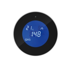 Senzor de gaz PNI GD210, gaz metan, gaze naturale, alimentare 5V, alarma sonora si vizuala, afisare concentratie gaz, 90dB, compatibil cu Tuya Smart