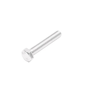 Set 100 buc surub cap hexagon DIN 933-8.8 M6X35 - Img 4