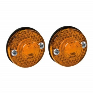 Set 2 Lampi cu LED 24V Galben