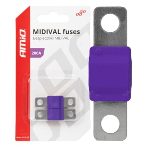 Set 2 sigurante fuzibile 200A MIDIVAL