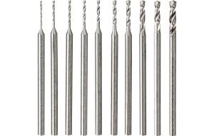 Set burghie Drel Mini Grinder 0,6-2,3 mm, 10 buc