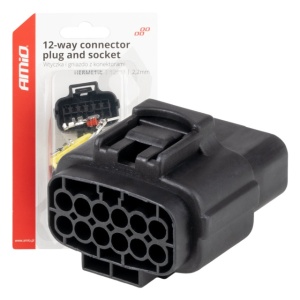 Set conector stecher si priza 12 PIN 2.2mm - Img 3