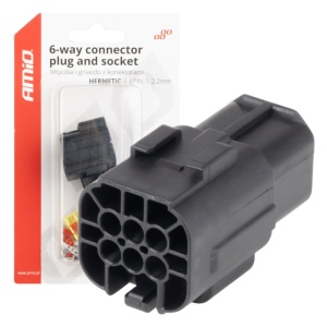 Set conector stecher si priza 6 PIN 2.2mm