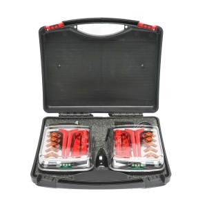 Set lampi remorca LED 12-24V cu magnet si control wireless, baterie 3.7V/2000mAh IP65 Breckner Germany