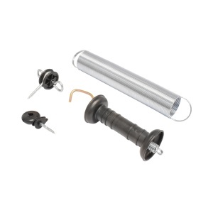 Set maner poarta cu arc si izolatori gard electric Breckner Germany
