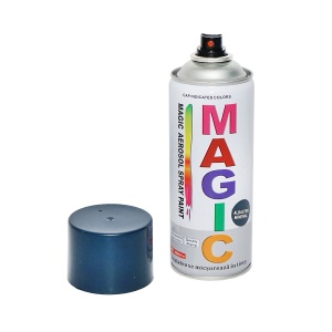 Spray vopsea Magic albastru mineral RNF 450 ml - Img 2