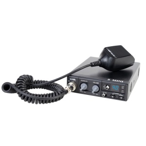 Statie radio CB CRT S Mini Dual Voltage, 12/24V, 4W, cu ASQ, AM-FM - Img 8