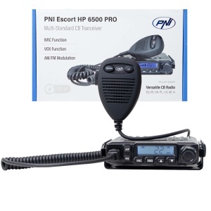Statie radio CB PNI Escort HP 6500 PRO, multi-standard, VOX, NRC, 4W, AM-FM, 12V, SQ, ASQ, mufa de bricheta inclusa - Img 10