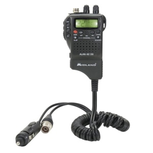 Statie radio CB portabila Midland Alan 42 DS cu Squelch Automat Digital Cod C1267 - Img 5