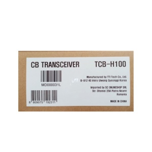 Statie radio CB portabila TTi TCB-H100, alimentare 12V/24V, Roger Beep, Squelch - Img 8
