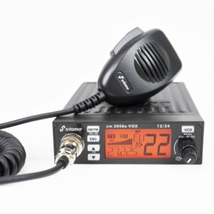 Statie radio CB STABO XM 3008E AM-FM,12-24V, VOX, ASQ - Img 2