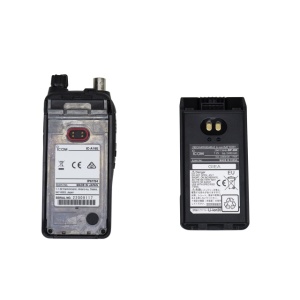 Statie radio portabila VHF ICom IC-A16EBT cu bluetooth, pentru aviatie 118.000–136.992 MHz, 2400 mAh, IP67 - Img 6