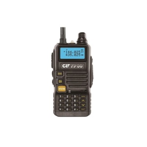 Statie radio VHF/UHF portabila CRT FP00 dual band 136-174 si 400-440 MHz culoare Negru, VOX, 128 canale, Scan, Programabila, Lanterna, FM radio, T.O.T, Repeater - Img 2
