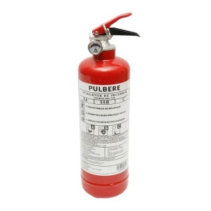 Stingator auto cu suport si pulbere ABC 1kg P1 - Img 4